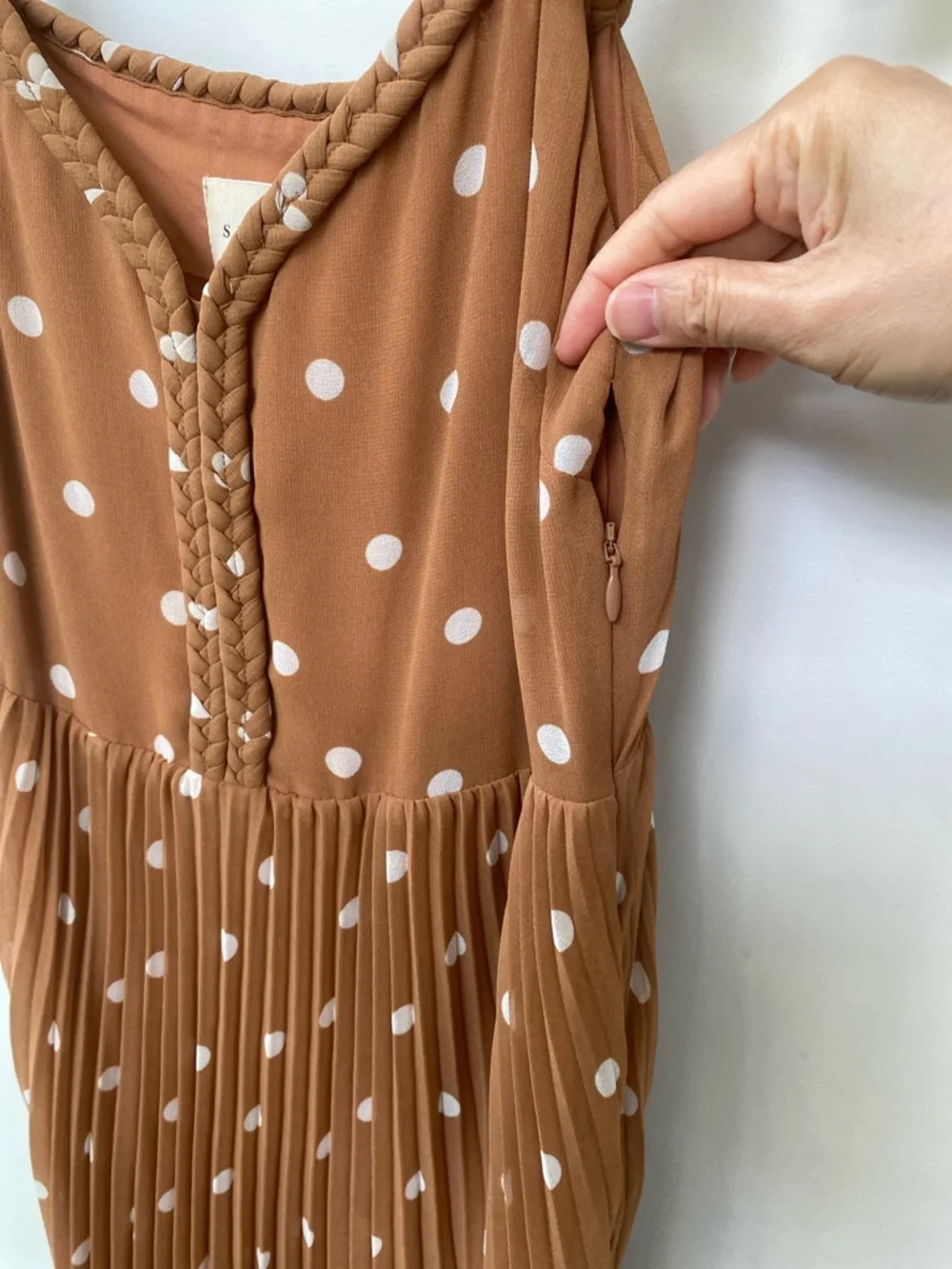 Sézane Polka Dot Nella Maxi Dress - Picture 3 of 5